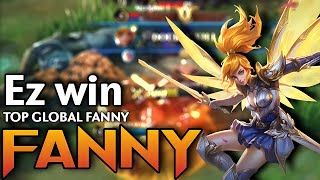 EZ WIN ! FANNY TOP GLOBAL ! 2022 MOBILE LEGENDS MLBB