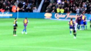 Gol de Cesc a los 3 min. (Barça-Levante)