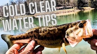 Catching BEAUTIFUL Clear Water Bass (Yum Ned Craw)