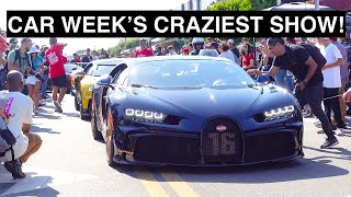 Car Week 2023 Day 6: Non Stop Hypercars Revving at Exotics On Broadway!!