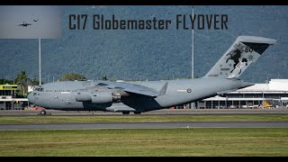 MUST WATCH! C17 Globemaster FLYOVER at Cairns [YBCS/CNS]