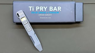 Ti Pry Bar Unboxing! (Big Idea Design)