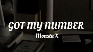 GOT MY NUMBER - Monsta X (lyrics)