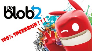 De Blob 2 100% Speedrun, Attempt 3