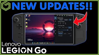 BIG Updates to the Lenovo Legion Go - Roadmap - Legion Space Update - Beta Drivers & More