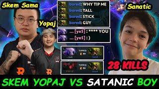 Satanic Faceless Void vs Yopaj Skem SERVER PERU BATTLE EPIC GAME