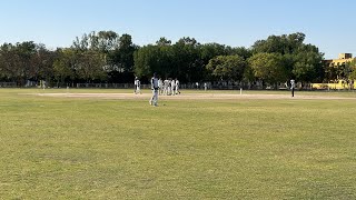 Cricket Match in Baqai Cricket Ground Karachi