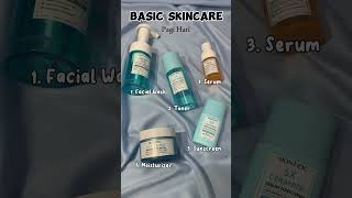 Urutan Basic Skincare #skincaretips #skincarereview #skincare #skintific #urutanskincare