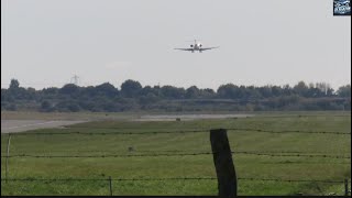 City Jet ✈️ Mitsubishi CRJ-1000EL Arrival At UK 🇬🇧 international Airport 🤖✈️|BHX|🛩️🛩️🛩️