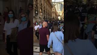 Galleria Vittorio Emanuele II Milão-Italia #shorts