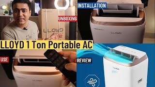 LLOYD Portable Air Conditioner Unboxing, Installation, Use, Review | Best Air Conditioner 2023