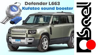 Sound booster Kufatec Land Rover Defender | Active sound per Defender