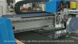 CNC Glass Cutting Machine with LOW-E glass edge deletion,CNC Glass Cutting Machine