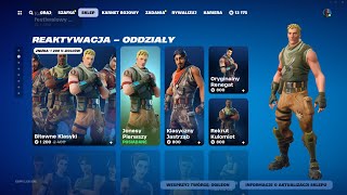 SKLEP FORTNITE 12.08.2024 *OG BAMBIKI, WIZJA, DYNAMO, SVENJA, KIEŁBAS, X-MEN*