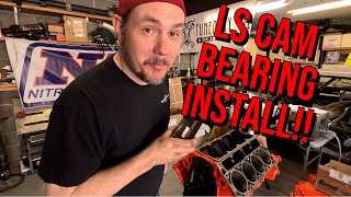 Installing LS Cam Bearings