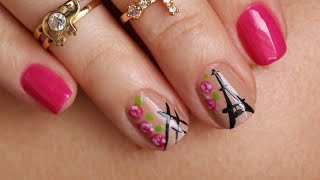 Unhas Decoradas Torre Eiffel Paris - by QG