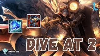 Dive At 2 Leona Gameplay - Wild Rift