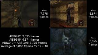 Shadow Man N64 - ABSG12/16 Time Save Comparison