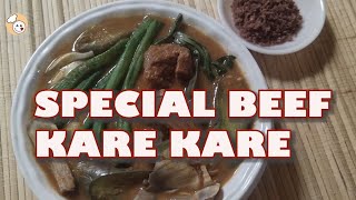 SPECIAL BEEF KARE KARE | KARE-KARENG BAKA | HOW TO COOK KARE-KARE