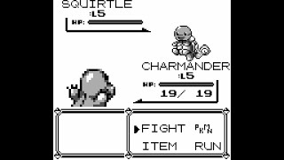 Pokemon Red & Blue - Rival Battles (Choosing Charmander)