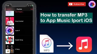 របៀបបញ្ចូលចម្រៀងចូលក្នុង Music របស់ iPhone /How to transfer music mp3 to Music iport iOS