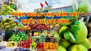 Một Vòng Chợ Bà Chiểu Gia Định Xưa. Bạn Hàng Vui Vẻ, Trái Cây Tươi Ngon, Thức Ăn Phong Phú