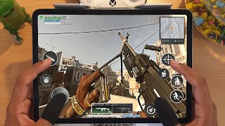 Call Of Duty: Warzone Mobile 120Fps Max Fps Gameplay on iPad Pro M4 ( 8Finger Claw )