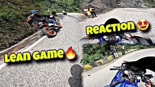 hyper ride 🔥| crazy reaction 🤩 #r15 #viral #crash #ktm