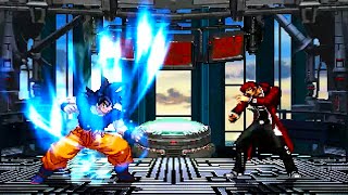 Dragon Ball VS The King of Fighters] Goku Ultra Instinto Vs Iori Yagami  -KOF Mugen