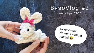 Осторожно! На меня напали зайцы😆! | ВязоVlog #2 сентябрь 2022|