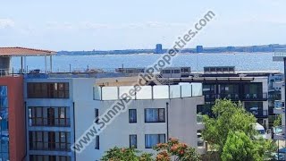 Sea view furnished 2-bedroom 2-bathroom flat for sale Sunset 50m from beach Sveti Vlas Bulgaria