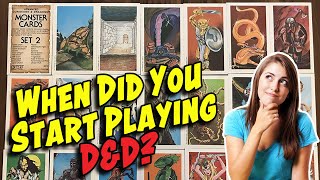 When Did You Start Playing Dungeons & Dragons? And How Well Do You Know Your AD&D Monsters?