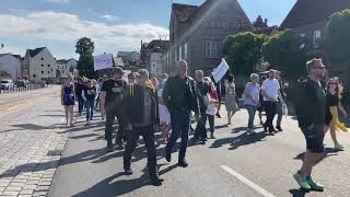 Demo 3.9.22 für Frieden, Freiheit und Selbstbestimmung in Flensburg