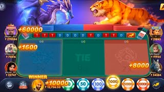 teenpatti master dragon vs tiger 5k se 11k win||teenpatti master dragon vs tiger game play 2024