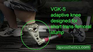 VGK-S knee for short transfemoral stump