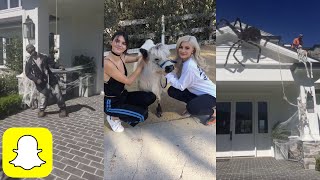 Kylie Jenner's CRAZY HALLOWEEN DECOR on Snapchat | Kylie Snaps