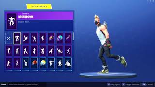 New drift skin fortnite season 5 all dances