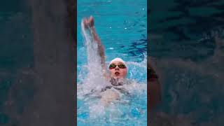 Silky smooth backstroke 👏