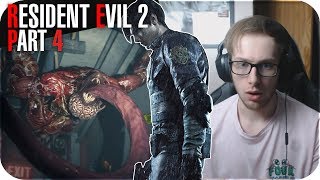 RESIDENT EVIL 2 REMAKE Walkthrough Gameplay Part 4 - WTF LICKERS  (RE2 LEON)