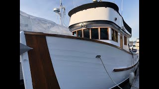 SOLD  ----West Coast 44' Wooden Trawler Conversion