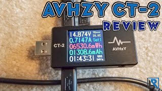 AVHzY CT-2 USB-C Power Meter Review