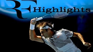 ♦ Roger Federer Vs Kei Nishikori ♦ R4 ★ Australian Open ★ 2017 - highlights ᴴᴰ