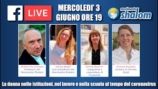 Shalom al tempo del coronavirus - Diretta Facebook del 3 giugno 2020