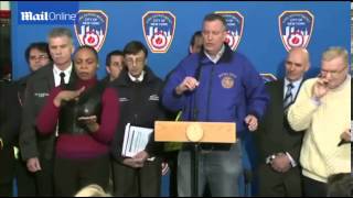 NYC Mayor de Blasio says no tale of two cities during storm