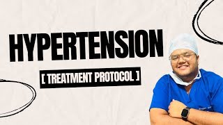 Treatment Protocol of Hypertension 🩺 #bloodpressure #lifestyle #neetpg  #norcet  #aiims #neet