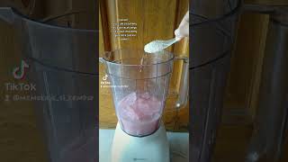 Resep Milkshake Strawberry 🥤#fyp #foryoupage #videotiktok #recipe #minumansegar #idejualan #drink