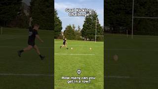 Goal Kicking Challenge 🏆 #kicking #rugby #goalkicking #challenge #kaizenrugby #kaizen