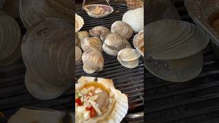 Grilled clams #restaurant