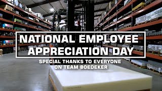 National Employee Appreciation Day | Boedeker Plastics