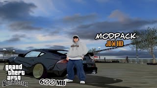 MODPACK JDM HD STYLE LOW VERSION || GTA SA ANDROID